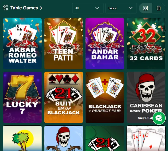 Table Games